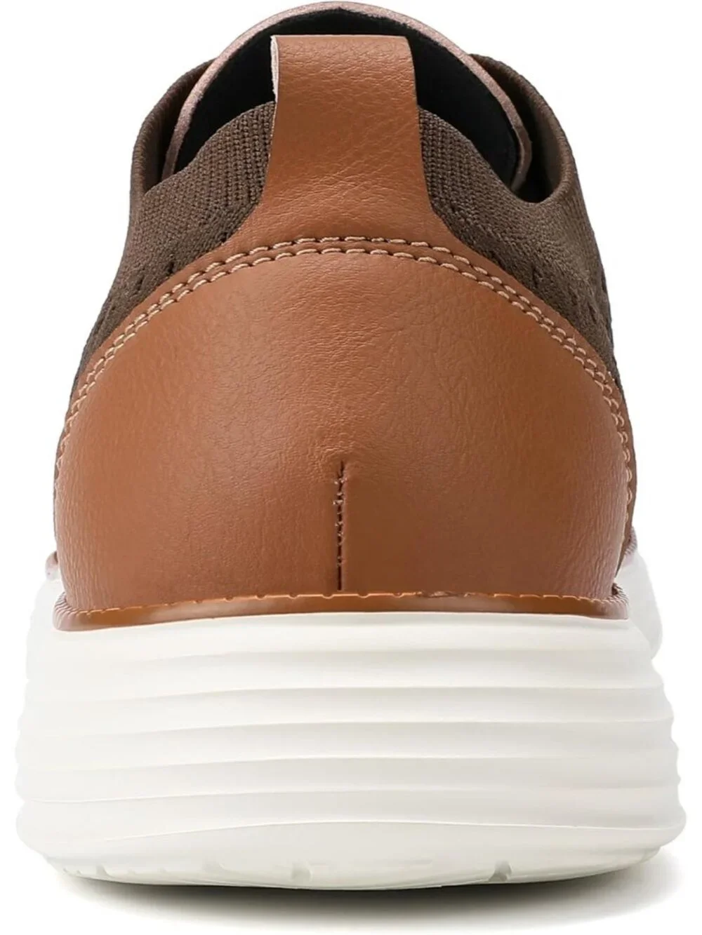 VILOCY Men's Brown Ethylene Vinyl Acetate Casual Breathable Comfortable Sneakers